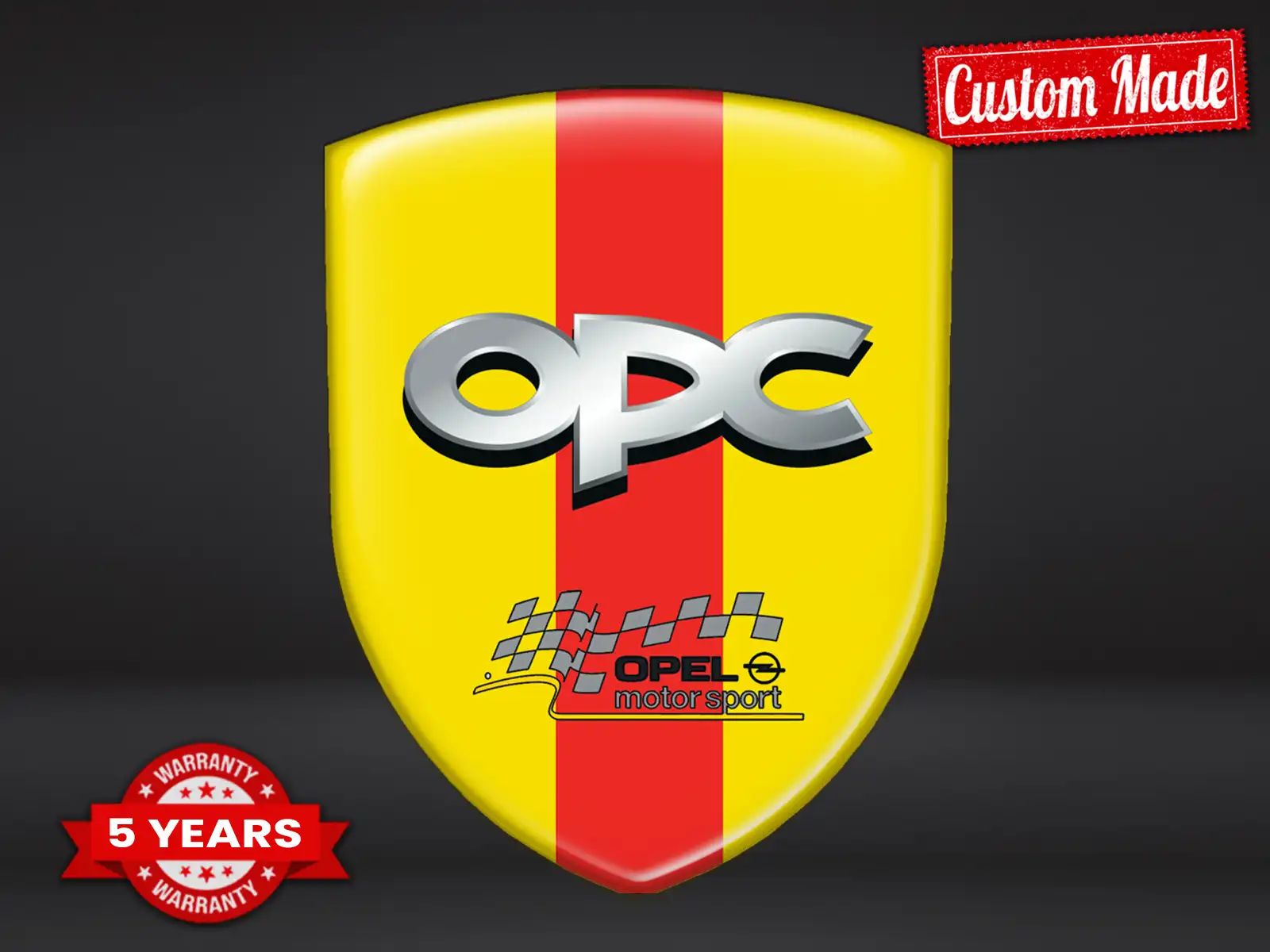 OPC Autocollants Auto Sur Mesure Limité Stylé Luxe